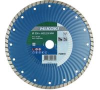 HiKOKI 752845 Lame de scie diamantée Turbo 230x22,2x6mm