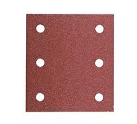 HIKOKI 753041 - Papel de lija para lijadoras orbitales 114x104 mm grano 40 con Velcro (Envase 10 ud.)