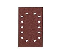 HIKOKI 753074 - Papel de lija para lijadoras orbitales 115x280 mm grano 100 Clip-on (Envase 10 ud.)