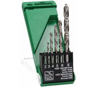 HiKOKI 780462 Jeu de forets a métaux HSS-G DIN 338 6 pieces