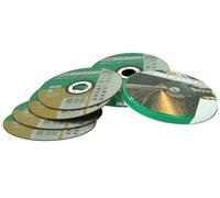 HiKOKI 782309 Disque a tronçonner pour acier inoxydable/métal, 125mm 10 pieces