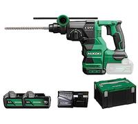HiKOKI DH1826DAWPZ Perforateur burineur SDS-Plus, 18V 5,0Ah 3,2J, avec coffret