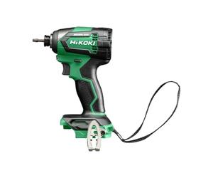 HIKOKI Akku Schlagschrauber WH18DEW2Z, 1/4" Werkzeugaufnahme (18V, Max. Festdrehmoment 175 Nm, Bolzen und Muttern M5-M16, Brushless, Zubehör Koffer, ohne Akku und Ladegerät)