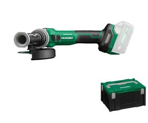 HiKOKI Akku-Winkelschleifer G1813DE (18V, Brushless, Spindelarretierung, 125mm, Zubehör, ohne Akku und Ladegerät)
