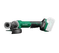 HIKOKI Akku Winkelschleifer G1813DVF (18V, Schleifscheiben Ø:125mm, Antriebsspindel: M14, Brushless Motor, Leerlaufdrehzahl:3200-8000 min-1,) plus Zubehör, ohne Akku, Ladegerät und Transportkkku Offer