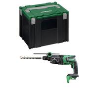 HIKOKI DH36DPEW2Z - Martillo ligero SDS-Plus SIN BATERIAS NI CARGADOR 36V Li-Ion Multi Volt motor Brushless 3 J 0-1100 rpm 0-4300 ipm max. 28 mm 3,2 Kg con maletin apilable