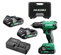 HiKOKI DS18DAWCZ 18V LI-ION Battery Drill-Screw Machine Set (2x2.0h) Dans Une Valise
