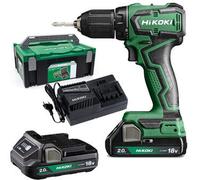 HiKOKI DS18DDWRZ Perceuse-visseuse sans fil (18V/2x 2,0Ah)
