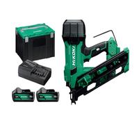 HiKOKI Encadrement Cloueur 18V 2 X 5.0Ah LI-ION Empilable Étui 50-90mm