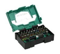 HIKOKI Jeu d'embouts 32 pièces 40030019 – Torx, Phillips, Pozidriv, fente, hex avec porte-embout