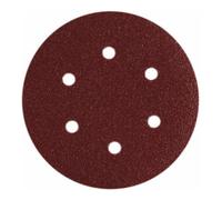 HiKOKI HiKOKI Feuilles abrasives auto-agrippantes 150 mm P320 rouge 10 pièces Quantité:10