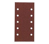 HiKOKI HiKOKI Feuilles abrasives autocollantes 115 × 230 mm P150 rouge 10 pièces Quantité:10