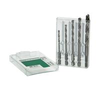HiKOKI HiKOKI Jeu de forets métal HSS-G DIN 338 1/4" hexagonal 5 pièces 3 4 5 6 8 Quantité:1