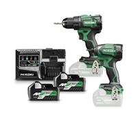 HiKOKI Kit HiKOKI perceuse-visseuse sans fil + visseuse à choc KC18DE-2 + 2x batterie BSL36A18 Quantité:1