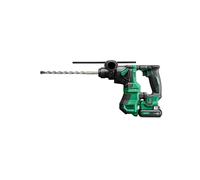 HiKOKI - Marteau perforateur sans fil 12V, 2 batteries 4,0 Ah Li-Ion, chargeur DH12DDWHZ