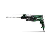 HiKOKI Marteau Perforateur SDS Plus, 850 W Perceuse à Percussion et Burin | Énergie de frappe 3 J, perçage béton 28 mm, système anti-vibrations, avec poignée, jauge et mallette de transport HSC I