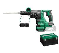 HiKOKI Marteau Perforateur SDS-Plus DH3628DCW2Z, 36 V Multi-Volt, 3,2 J | Perceuse burineur sans batterie ni chargeur, béton 28 mm, mandrin interchangeable, UVP et RFC, coffret empilable