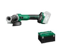 Meuleuse HIKOKI G3613DEW2Z - Ø125mm - MultiVolt 36V Brushless - Frein - inter.autobloquant - LVH (vendu sans batterie) en HitCase III