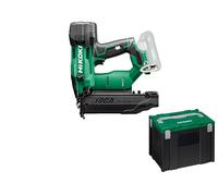 HiKOKI NT1850DAW6Z Cloueuse sans Fil 18V, Clous Calibre 18, 16-50 mm | Moteur sans balais, système Air Spring Drive, pour bois et meubles, sans batterie ni chargeur, mallette HSC III