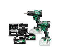 HIKOKI Pack 2 outils 18V perceuse + visseuse à choc 175 Nm - KC18DEWAZ