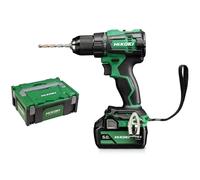 HiKOKI - Perceuse à percussion sans fil 18V, 2 batteries Li-Ion 5,0 Ah Li-Ion, chargeur DV18DEWFZ