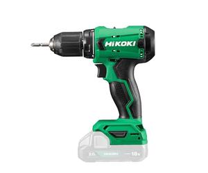 HiKOKI Perceuse-Visseuse 18V DS18DD, 50 Nm, Mandrin 13 mm, sans Fil | Visseuse compacte pour bois et métal, 2 vitesses, sans batterie ni chargeur, 20 niveaux de couple, lampe LED