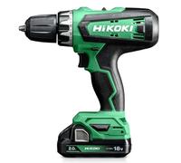 HiKOKI - Perceuse-visseuse sans fil 18V, 2 batteries 2,0 Ah Li-Ion, chargeur DS18DFWKZ