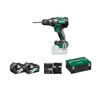 HiKOKI Perceuse-visseuse sans fil HiKOKI DS18DC (5,0 Ah) (HSC II) + 2x batteries BSL36A18 Quantité:1