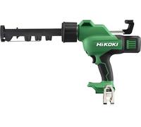 HiKOKI Pistolet à Cartouche sans Fil, Presse-Mastic 18 V, 400 ml, 3000 N | Outil de scellement avec 6 vitesses et fonction anti-goutte, livré avec lunettes de protection, sans batterie ni chargeur