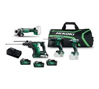 HiKOKI - Set 9 outils sans fil, batteries et chargeur KC18DEWHZ