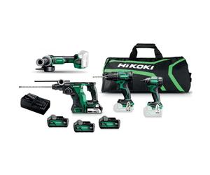 HiKOKI - Set 9 outils sans fil, batteries et chargeur KC18DEWHZ
