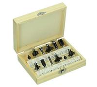 Coffret de fraises HIKOKI 711016 HM 6 mm (12 pièces)