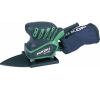 HIKOKI SV12SHWBZ - Lijadora orbital pad delta 110x100 200W 14000 rpm SV12SH | Ponceuse filaire légère (1,0 kg) 200 W avec patin triangulaire (96 mm) pour poncer facilement dans les angles et recoins.