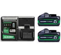 HiKOKI UC36YSL2WAZ Booster pack 2x 4.0Ah/18V 8.0Ah Li-Ion Multivolt + Chargeur rapide