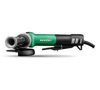 HIKOKI Winkelschleifer G13BYEQ2, Schleifscheiben Ø: 125 mm (240V, Leistungsaufnahme: 1320 W, Leerlaufdrehzahl: 10000 min-1, Antriebsspindel: M14, Brushless, Wiederanlaufschutz) Zubehör im Karton.
