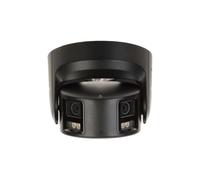 Hikvision - Câmara panorâmica IP Turret da gama PRO - Resolução 8 Megapixel | PoE | ColorVu - 4 mm | Microfone | Sirene e flash