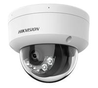 Hikvision Caméra réseau dôme fixe DS-2CD2143G2-LIS2U(4mm) 4MP Acusense PoE IP67 Blanc