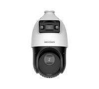 Caméra de Sécurité IP Hikvision Double Objectif PTZ Dôme PoE 4MP+4MP 2.8mm+4.8-120mm Extérieur IP66 - DS-2SE4C425MWG-E(14F0)