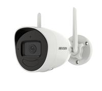 Hikvision Caméra réseau DS-2CV2041G2-IDW(2.8mm)(W) – Bullet extérieur 4MP Wi‑Fi IR 30m H.265 IP67