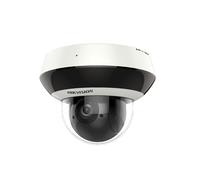 Hikvision Caméra réseau dôme PTZ mini 4 MP avec zoom optique 4x, vision nocturne IR 20 m, résistance IP66 et IK10, technologie DarkFighter et WDR 120 dB
