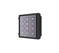 Hikvision Digital Technology DS-KD-KP Accessoire interphone Clavier - Accessoires interphones (clavier, noir, gris, Hikvision, IK07, -40-60 °C, 98,5 mm)