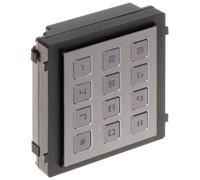 Hikvision Clavier d'interphone vidéo DS-KD-KP IK07 -40-60 °C Noir/Gris 98,5 mm