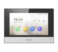 Hikvision DS-KH6320-WTE1 système vidéophone 17,8 cm (7 ) Noir, Argent