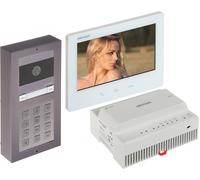 Hikvision DS-KIS704EY-ACW2/Kit vidéo portier HD 2 fils en aluminium