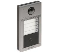 Hikvision DS-KV8413-WME1(C) Station de porte en métal pour villa à 4 boutons