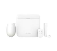 Hikvision DS-PWA64-L-WE Kit d'Alarme Sans Fil AX PRO 868MHz avec Panneau de Contrôle, Clavier et Déclencheur PIR