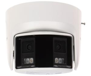 Hikvision IP panoramic turret camera DS-2CD2346G2P-ISU/SL(2.8mm)(C), 4Mpx, 2x 2.8mm, AcuSense