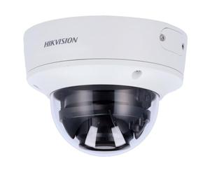HIKVISION Mini-DOMO IP 4MPX, LED EXIR 40M Con ICR, ÓPTICA MOTORIZADA 2.8-12MM, H.265+, WDR 120DB, MICROSD, E/SALARMA/Audio, IP67, IK10, 12VDC/POE
