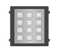 Hikvision Module clavier de rue DS-KD-KP/S – Acier inoxydable – Pour vidéophone IP modulaire