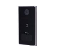 Hikvision Villa Door 2MP WiFi PoE IP Interphone vidéo 1 Bouton avec Ouverture de Carte MF 1 Relais Surface IP65